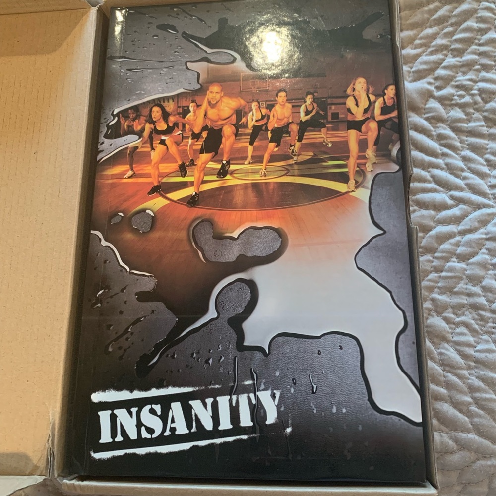 This is Insanity Exercise DVD Videos for Home NWT